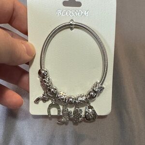 Silver Charm Bracelet